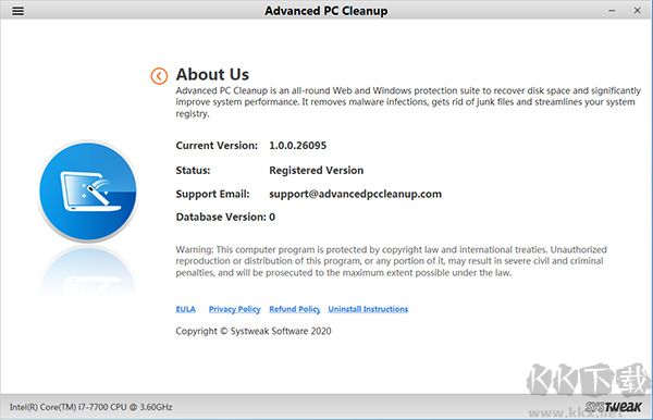Advanced PC Cleanup(電腦系統(tǒng)清理軟件)