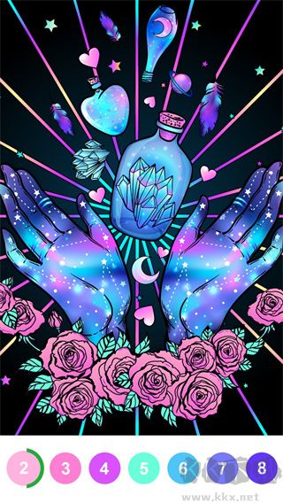 樂涂數(shù)字填色2024