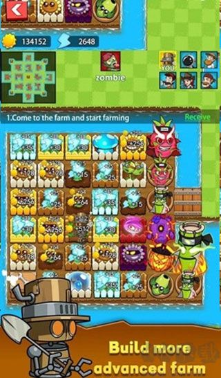 農(nóng)夫大戰(zhàn)僵尸無限金幣版