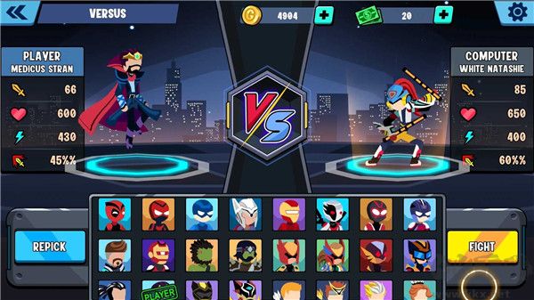 火柴人全明星亂斗內(nèi)置修改器