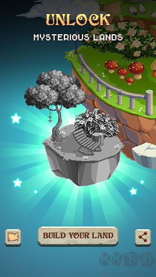 像素藝術(shù)彩色島