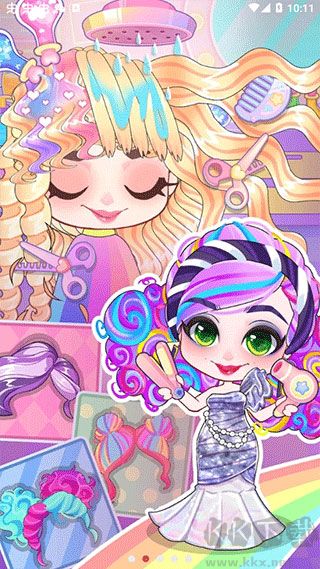 美發(fā)娃娃免廣告