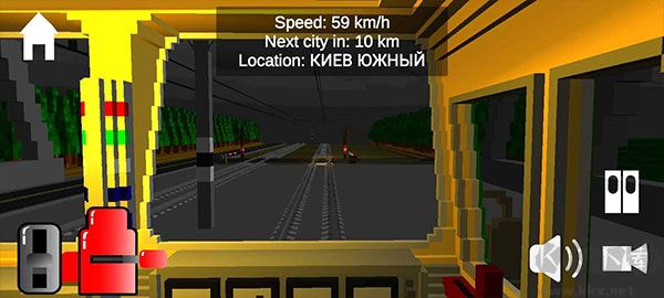 獨聯(lián)體火車模擬器內置菜單