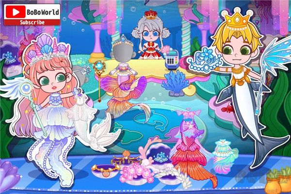 啵啵世界美人魚(yú)全解鎖