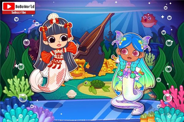 啵啵世界美人魚(yú)全解鎖