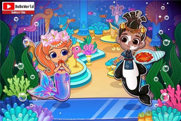 啵啵世界美人魚(yú)全解鎖