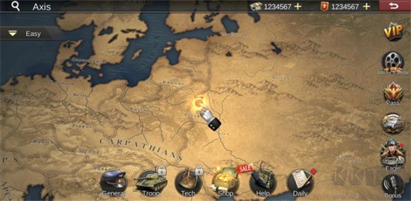 二戰(zhàn)名將世界戰(zhàn)爭(zhēng)漢化版