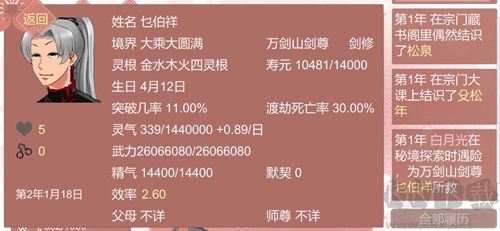 某某宗女修修煉手札內(nèi)置作弊菜單版