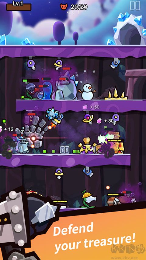 陷阱大師合并防御無限鉆石版