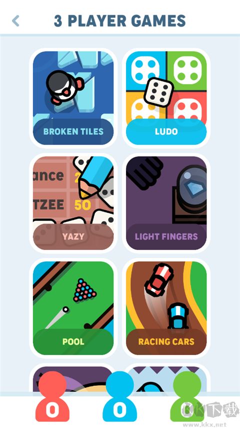 四人游戲?qū)?zhàn)(1234Player Games)