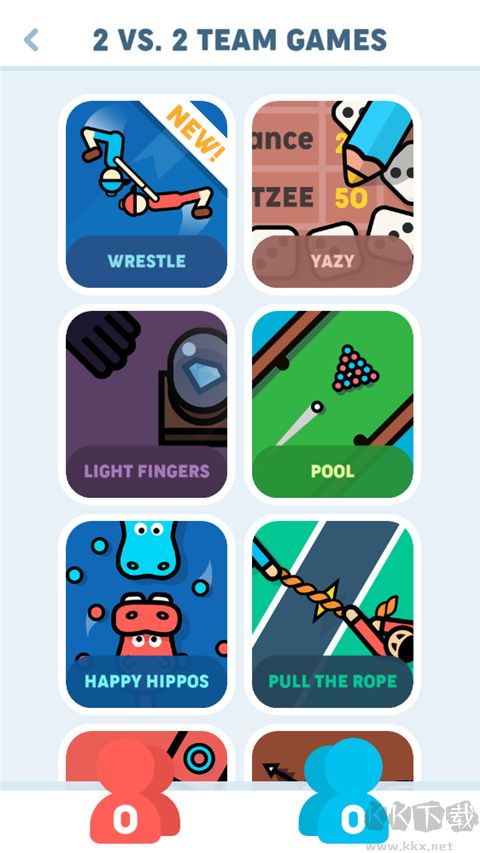 四人游戲?qū)?zhàn)(1234Player Games)