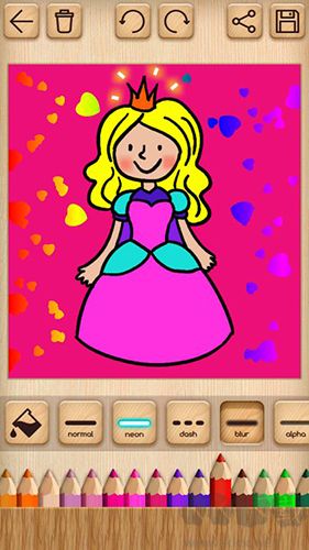 童話公主涂鴉離線版