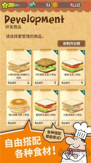 可愛(ài)的三明治店(附配方)