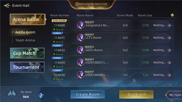 信仰競技場5v5競技版