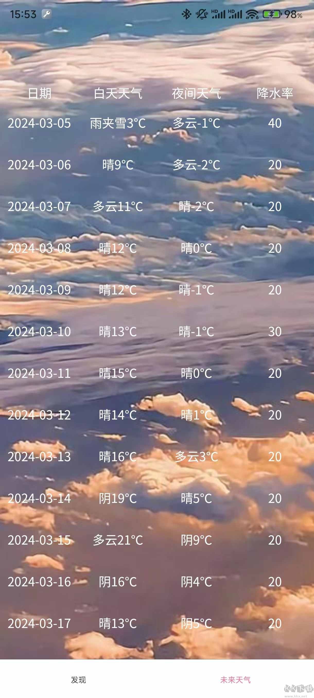 小玖天氣app安卓版