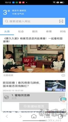 蜜柚瀏覽器手機(jī)官網(wǎng)版