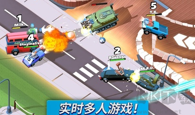 瘋狂撞車王無限金幣版