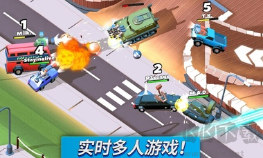 瘋狂撞車王無限金幣版