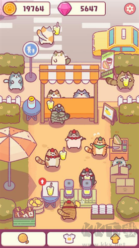 貓咪小吃店游戲
