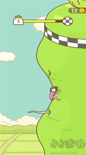 豆腐女孩爬蘿卜游戲
