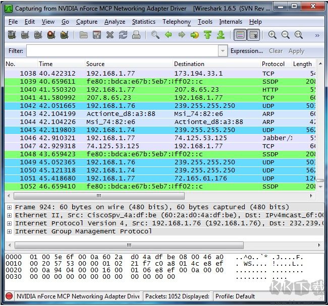 wireshark(網(wǎng)絡(luò)抓包工具)