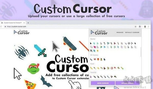 Custom Cursor for Chrome(鼠標(biāo)光標(biāo)美化)