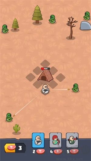 基地防御僵尸生存修改版