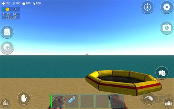 海洋家園生存島零壹漢化版游戲攻略2