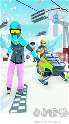 滑雪激斗賽修改版