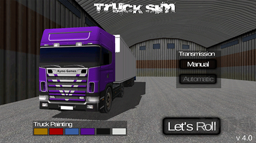 斯堪尼亞重卡駕駛漢化版