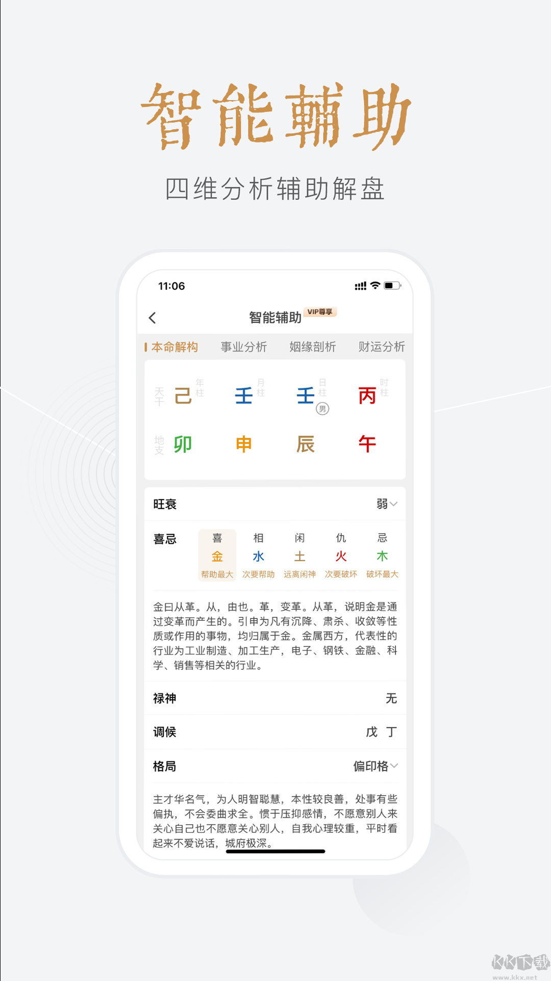小南斗八字排盤