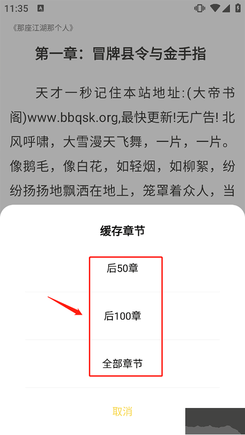 啟閱小說