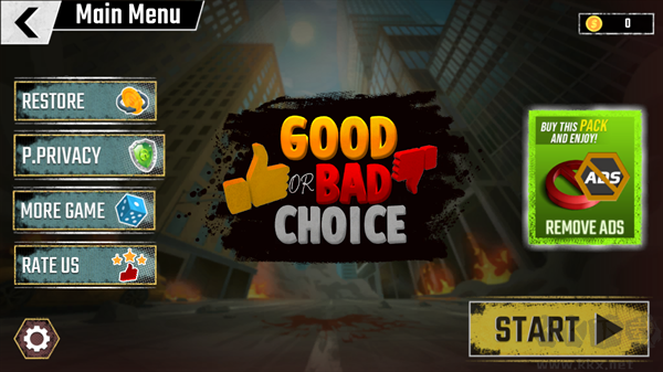 做出正確的選擇回家路（Good Bad choice Go to Home）