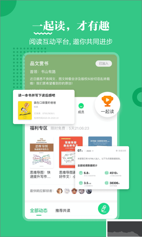 掌閱課外書