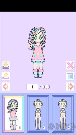 繽紛女孩換裝（Pastel Girl）