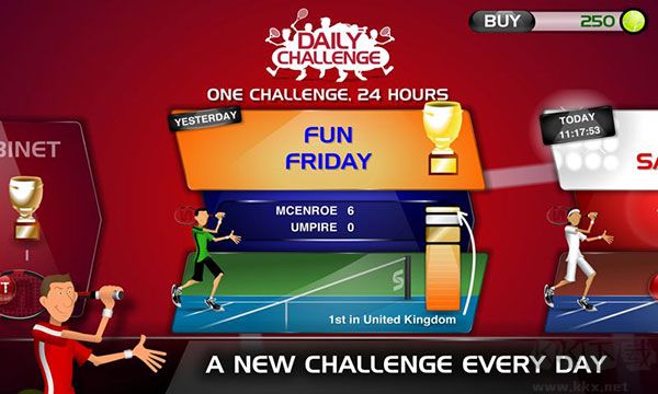 火柴人網(wǎng)球(Stick Tennis)