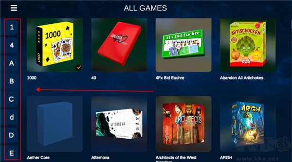 桌游模擬器(Tabletopia )