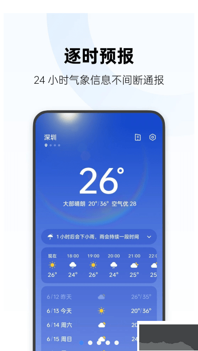 oppo天氣預(yù)報