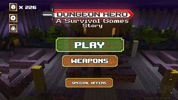 生存饑餓游戲(Dungeon Hero: A Survival Games Story)