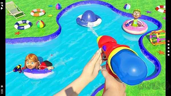 競技場水上射擊(Battle Arena Water Shooting Stealth Mission)