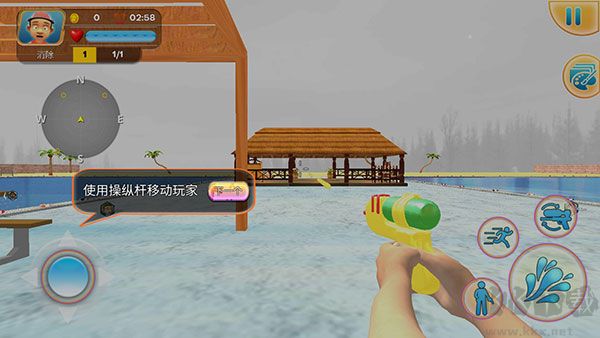 競技場水上射擊(Battle Arena Water Shooting Stealth Mission)