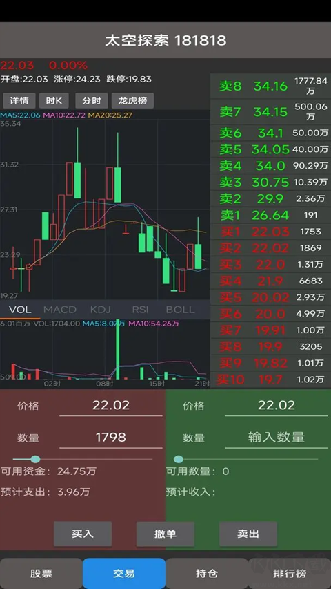 真實(shí)炒股模擬器