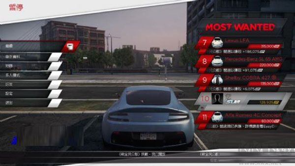 極品飛車17最高通緝