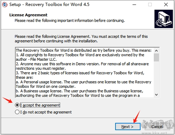Recovery Toolbox for Word(Word修復(fù)工具)