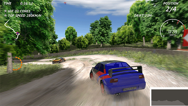 拉力賽車極限競速