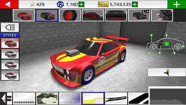 拉力賽車極限競速