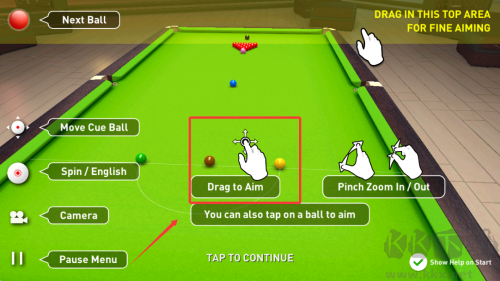 真實(shí)斯諾克臺(tái)球