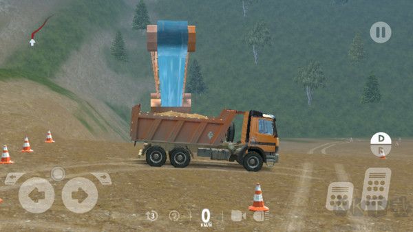 重型機(jī)械采礦模擬器