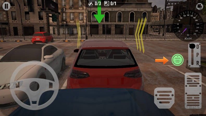 真實(shí)停車駕駛