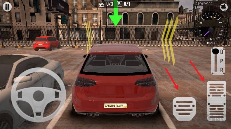 真實(shí)停車駕駛